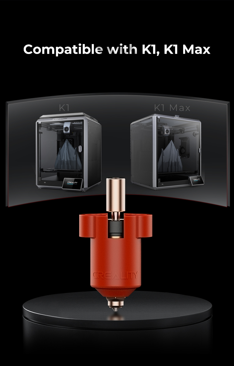 Creality K1/K1 Max Ceramic Heating Block Kit