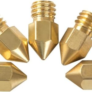 Creality M6 Brass Nozzle Big Head - 5pc